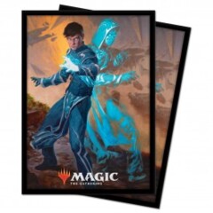 Ultra Pro Zendikar Rising Standard-Size Sleeves - Jace, Mirror Mage (100ct)